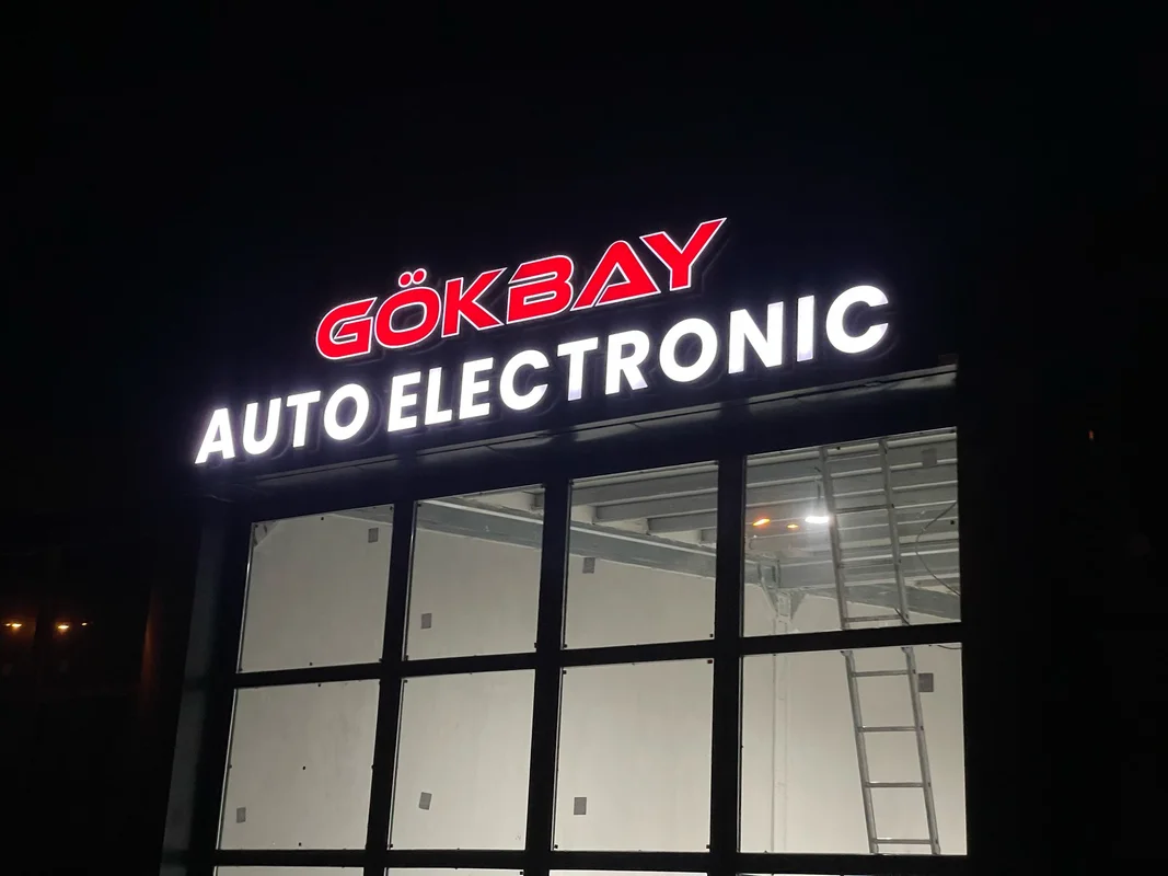 Konya ışıklı LED tabela uygulaması - Akça Tabela Reklam