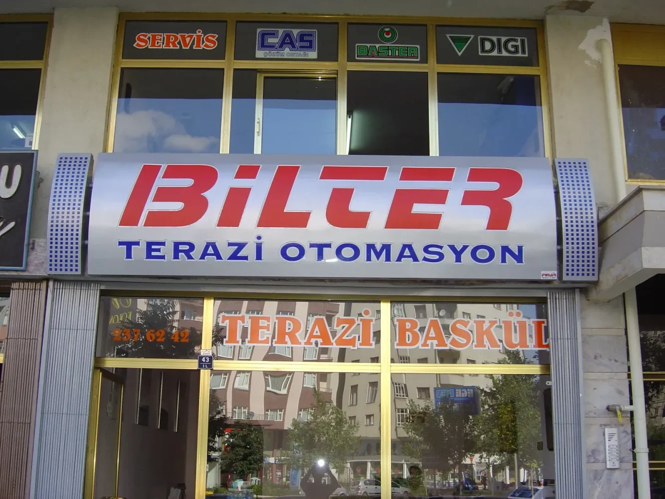 Bilter Terazi Otomasyon ışıklı tabela ve vitrin